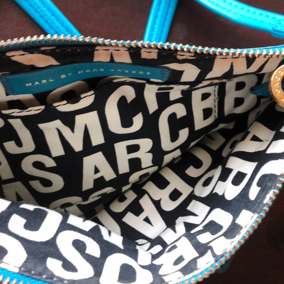 💕Marc by Marc Jacobs blue leather crossbody - Picture 4 of 5